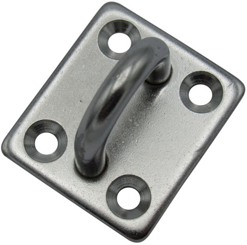 Pasacabos Inox Base Rectangular