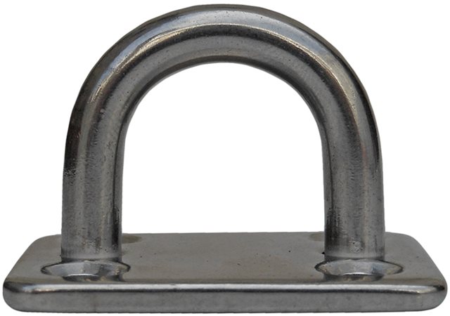 Pasacabos Inox Base Rectangular