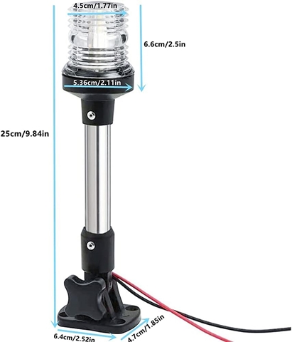 Luz Asta Abatible LED 00116-LD
