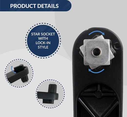 Manivela Winche Grip