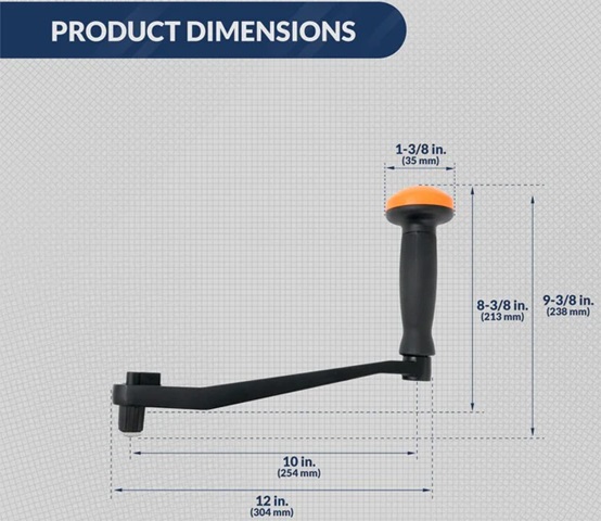Manivela Winche Grip