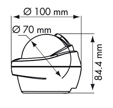 Compas OFFSHORE 75 Mini-Pedestal