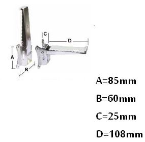 Pelda�o Mastil OSCULATI Inox