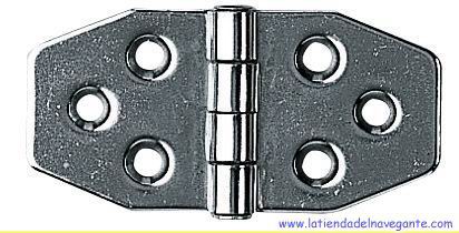 Bisagra Inox 2,0mm 75x37