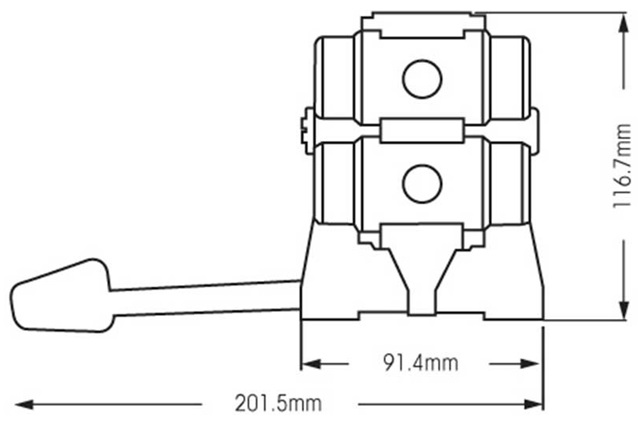 Bomba Pedal AAA 18551