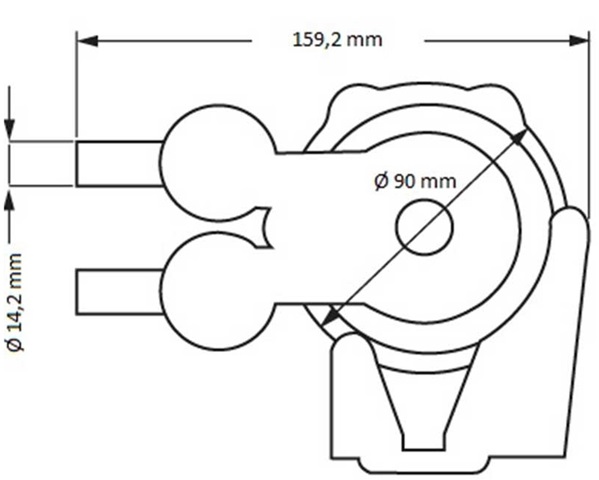 Bomba Pedal AAA 18551