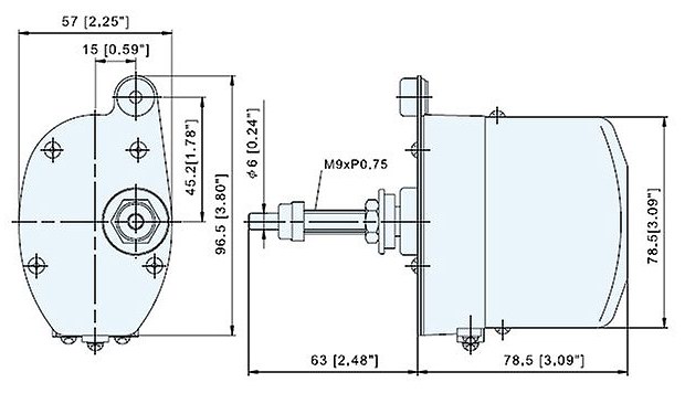 Limpiaparabrisas TMC 00023 110º