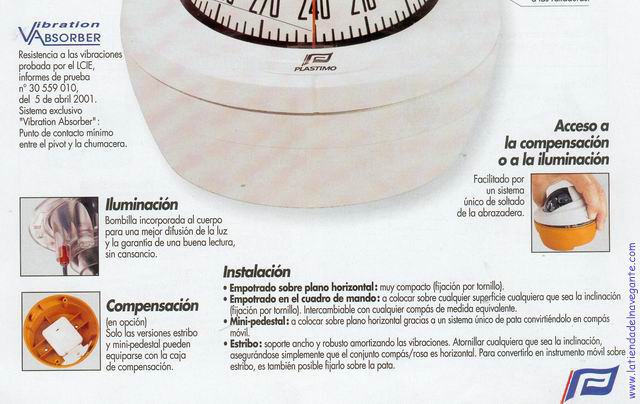 Compas OFFSHORE 75 Mamparo