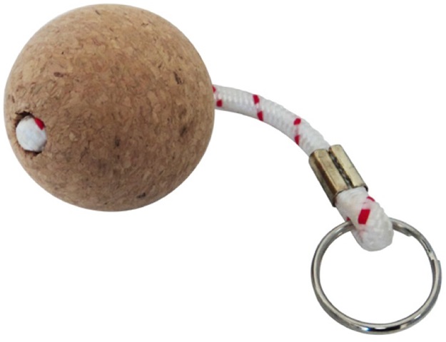 Llavero Flotante Corcho Bola