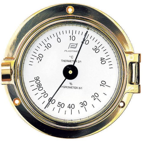 Termohigrometro PLASTIMO 4''