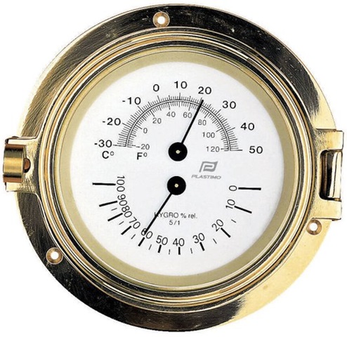 Termohigrometro PLASTIMO 4,5''