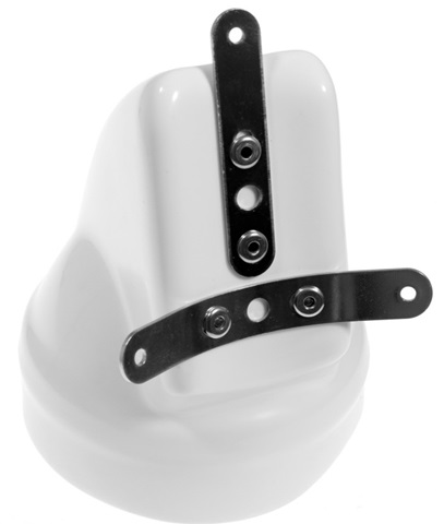 Foco PVC Mastil Blanco