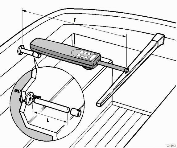 Pedestal RAYMARINE D031