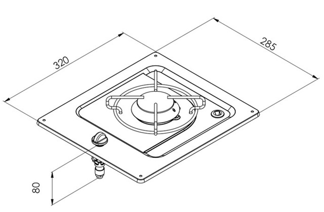 Cocina CAN PC1320