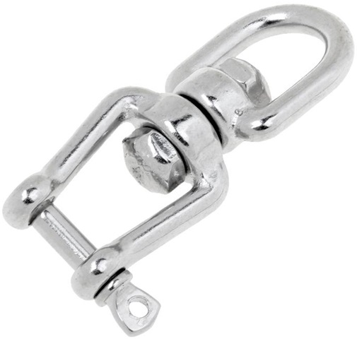 Giratorio Inox Grillete-Anilla