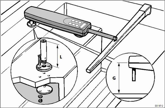 Pedestal RAYMARINE