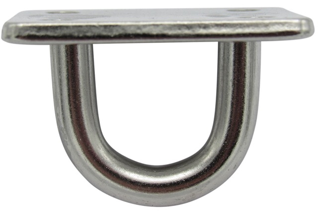 Pasacabos Inox Base Rectangular