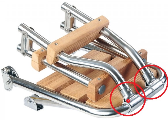 Fijacion Escalera "T" 22mm