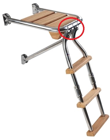 Fijacion Escalera "T" 22mm
