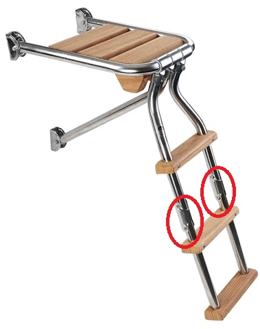 Bisagra Escalera 22mm
