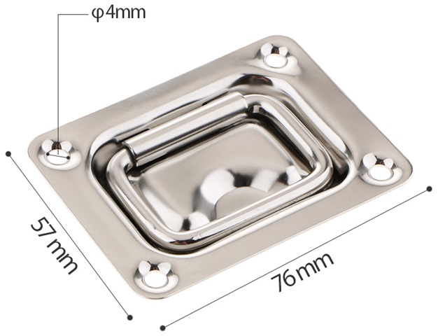 Tirador Empotrable Inox
