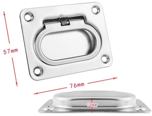 Tirador Empotrable Inox