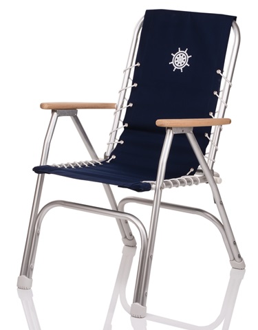 Silla Aluminio FORMA M150NB Azul