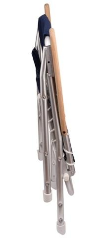 Silla Aluminio FORMA M150NB Azul