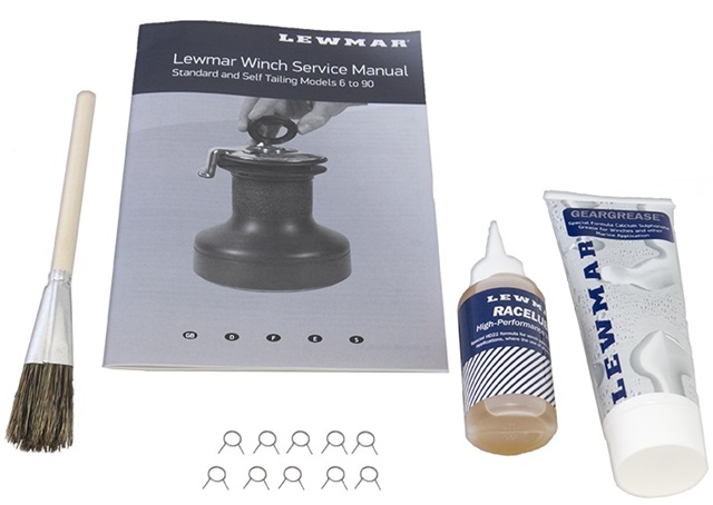 Kit Mantenimiento Winche LEWMAR