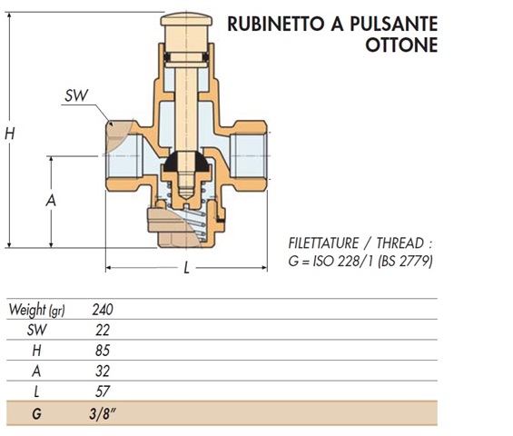 Grifo Pulsante GUIDI 1130