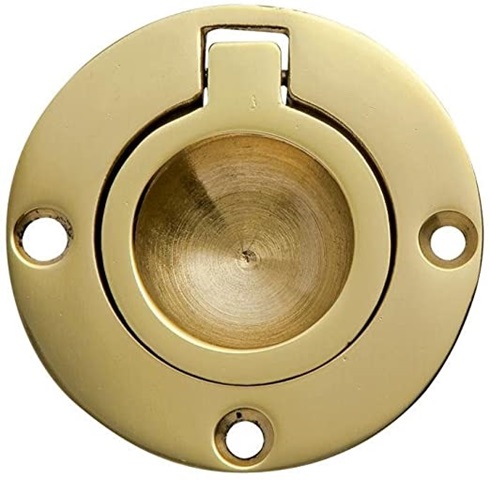 Tirador Empotrable Laton