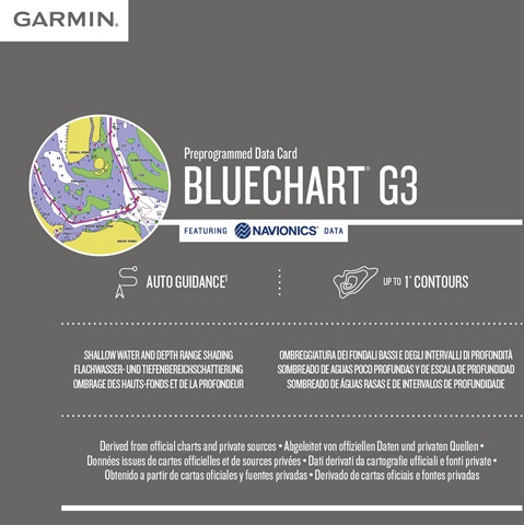 GARMIN BlueChart G3 Regular