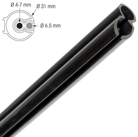 Perfil PVC Enrollador Serie S [26179]