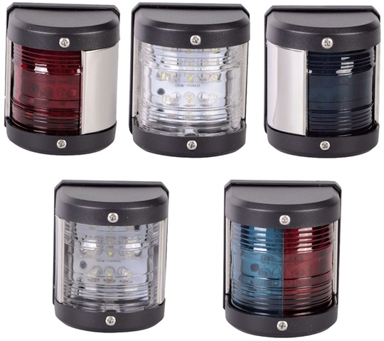 Luz Navegacion LED Classic Negro