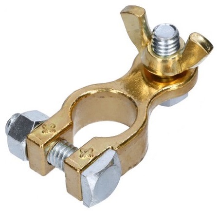 Terminales Bateria Laton 8mm