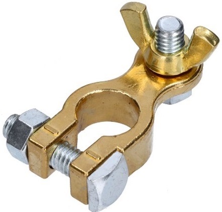 Terminales Bateria Laton 8mm
