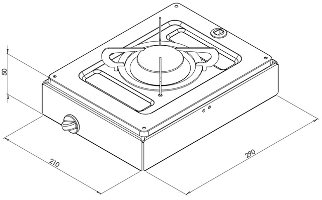 Cocina CAN FN1330