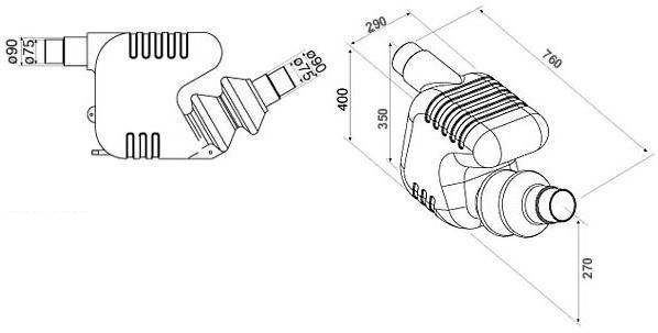 Colector Escape CAN MA2288