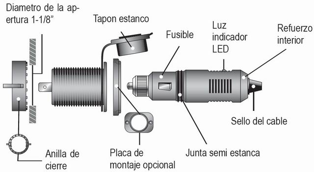 Enchufe 12v Pack