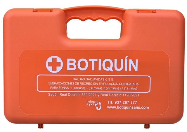 Botiquin Zonas 1 a 4 Maletin