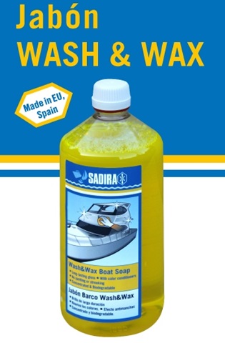 Jabon SADIRA Wash&Wax 1L