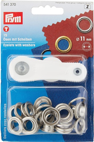 Ojales Laton PRYM 11mm 541 370