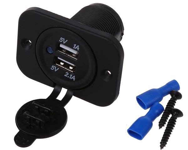 Toma USB Doble AS232