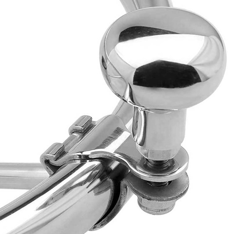 Pomo Volante Inox 38mm