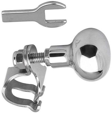 Pomo Volante Inox 38mm