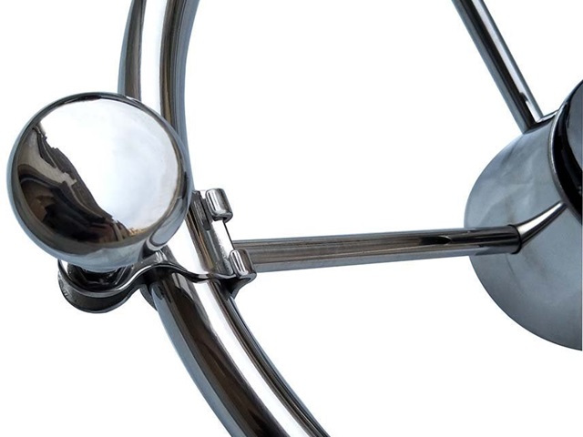 Pomo Volante Inox 38mm