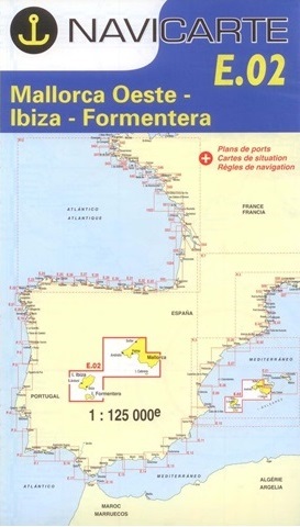 NAVICARTE E02 - Mallorca Oeste-Ibiza-Formentera