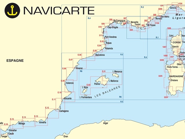 NAVICARTE E04 - El Estartit-Tossa