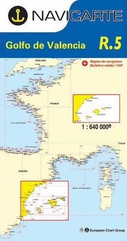 NAVICARTE R5 - Golfo Valencia-Baleares