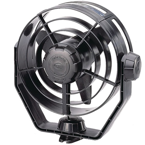 Ventilador HELLA Turbo Negro